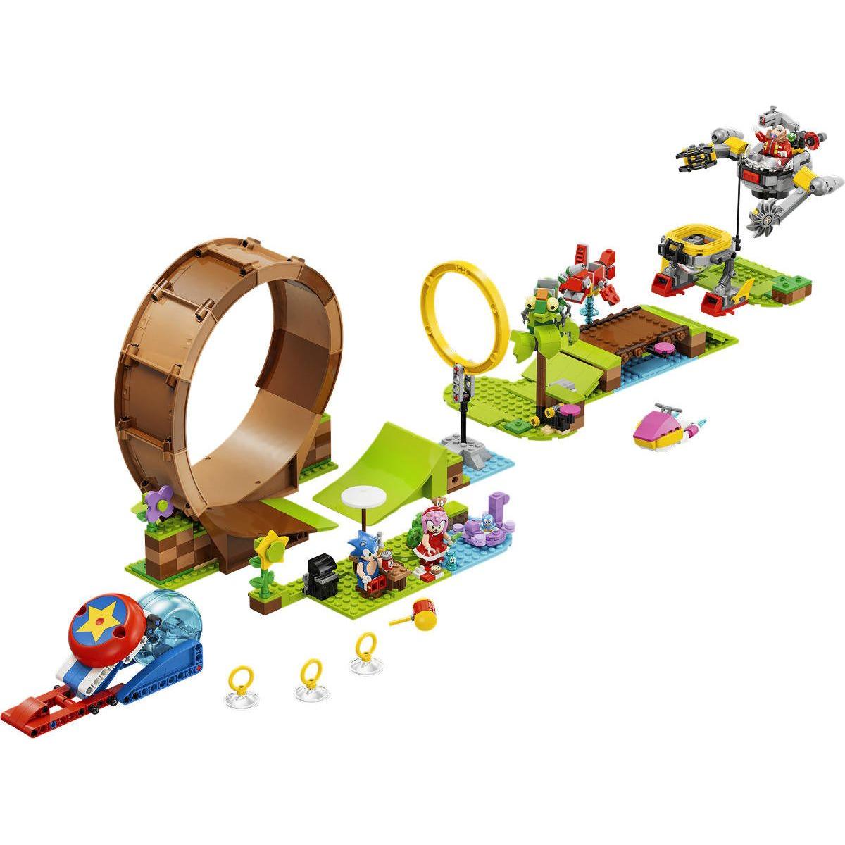 LEGO SONIC Sonics Green Hill Zone loopinguitdaging