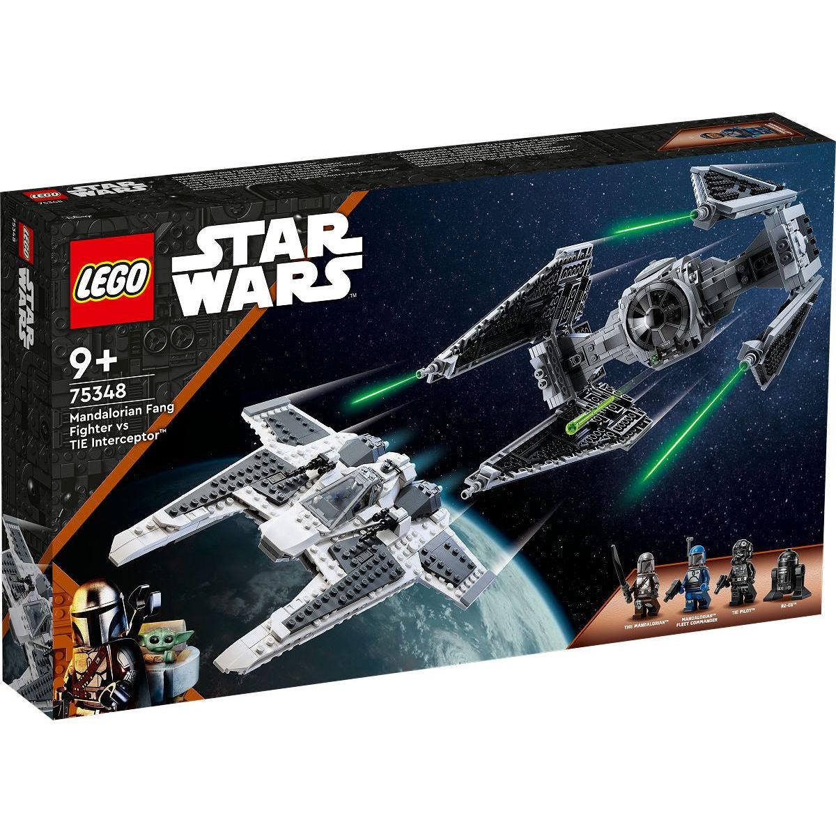 LEGO Star Wars Mandalorian Fang Fighter vs. TIE Interceptor