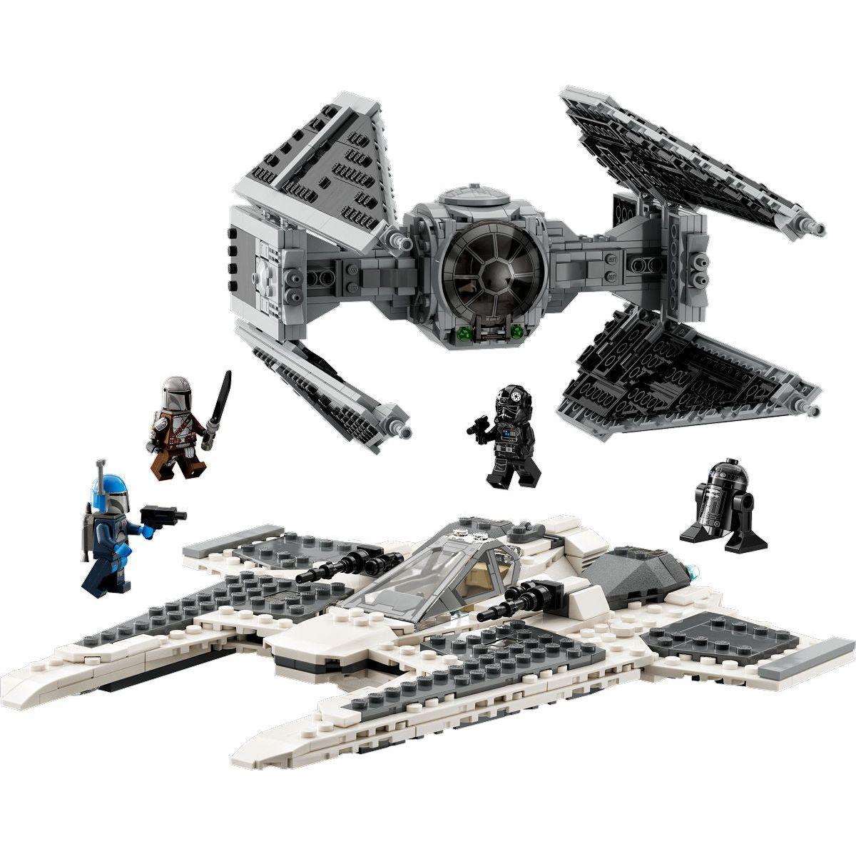 LEGO Star Wars Mandalorian Fang Fighter vs. TIE Interceptor