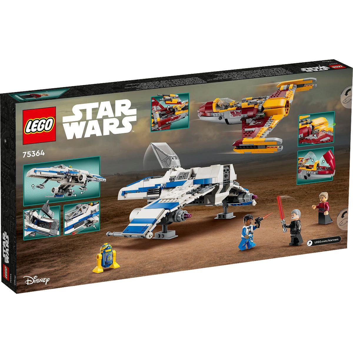 LEGO Star Wars New Republic E-wing vs Shin Hati Starfighter