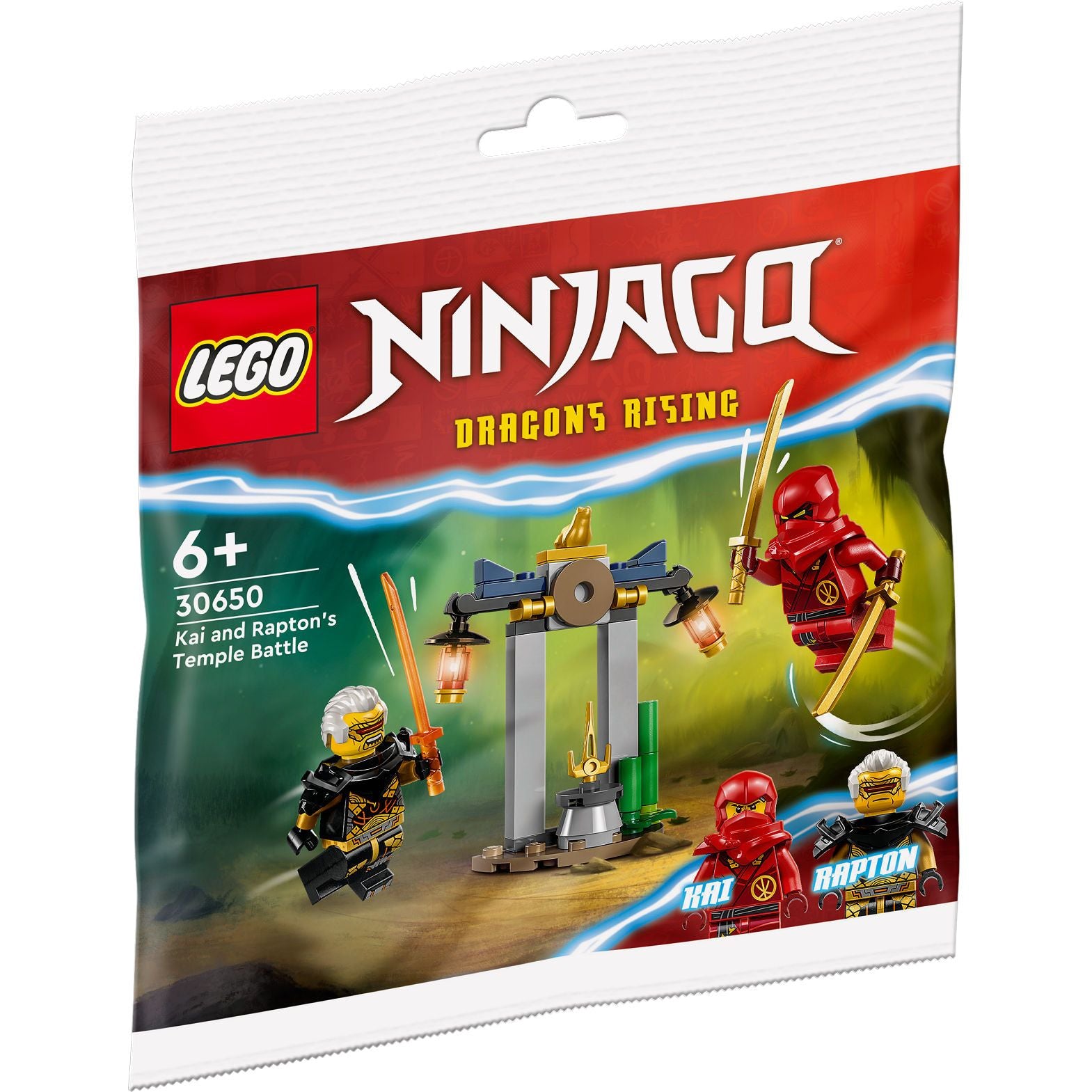 LEGO Impulse Bag - Tempelstrijd van Kai en Rapton