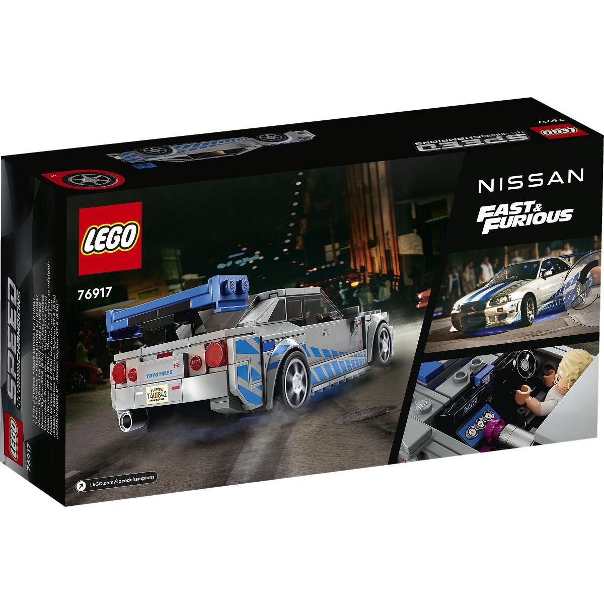 LEGO Speed Champions 2 Fast 2 Furious Nissan Skyline GT-R34