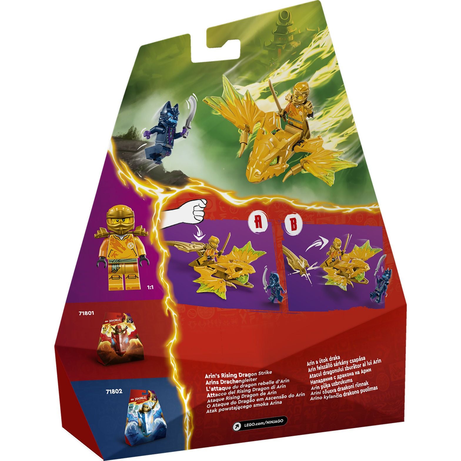 LEGO Ninjago Arins rijzende drakenaanval