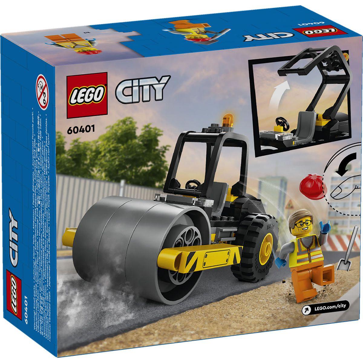 LEGO City voertuigen Stoomwals
