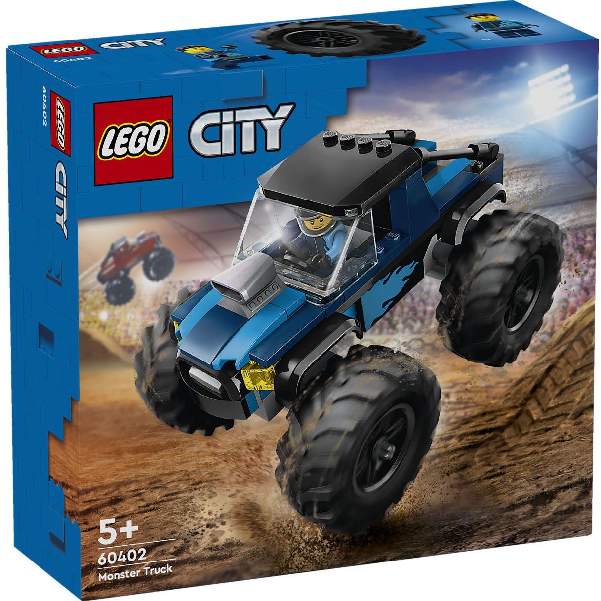 LEGO City voertuigen Blauwe monstertruck