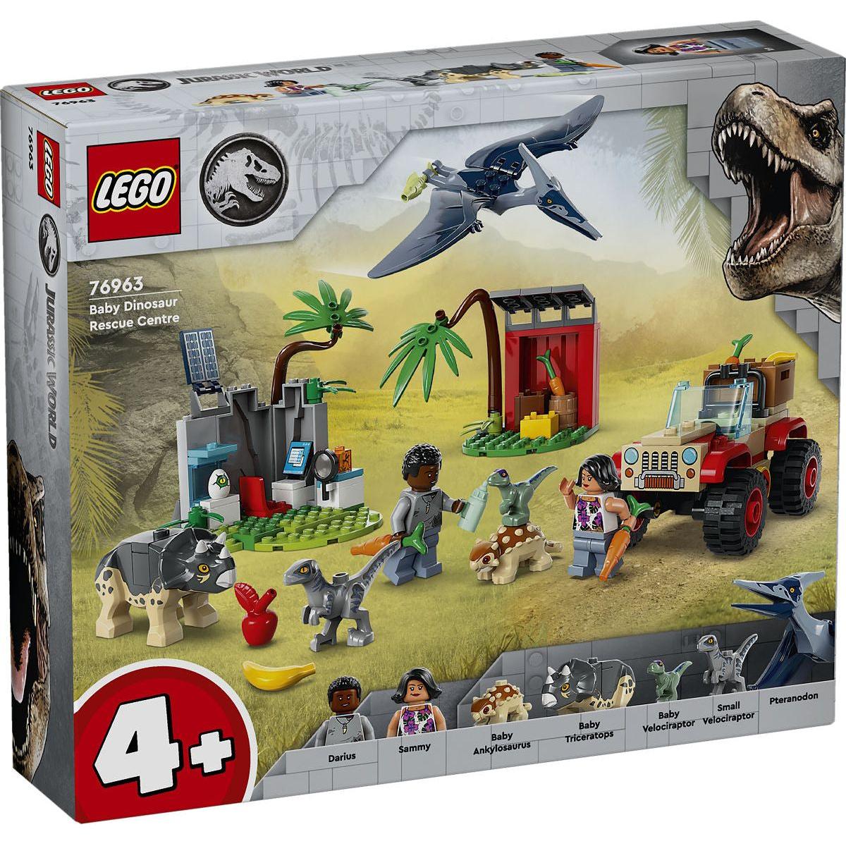 LEGO Jurassic Reddingscentrum voor babydinosaurussen
