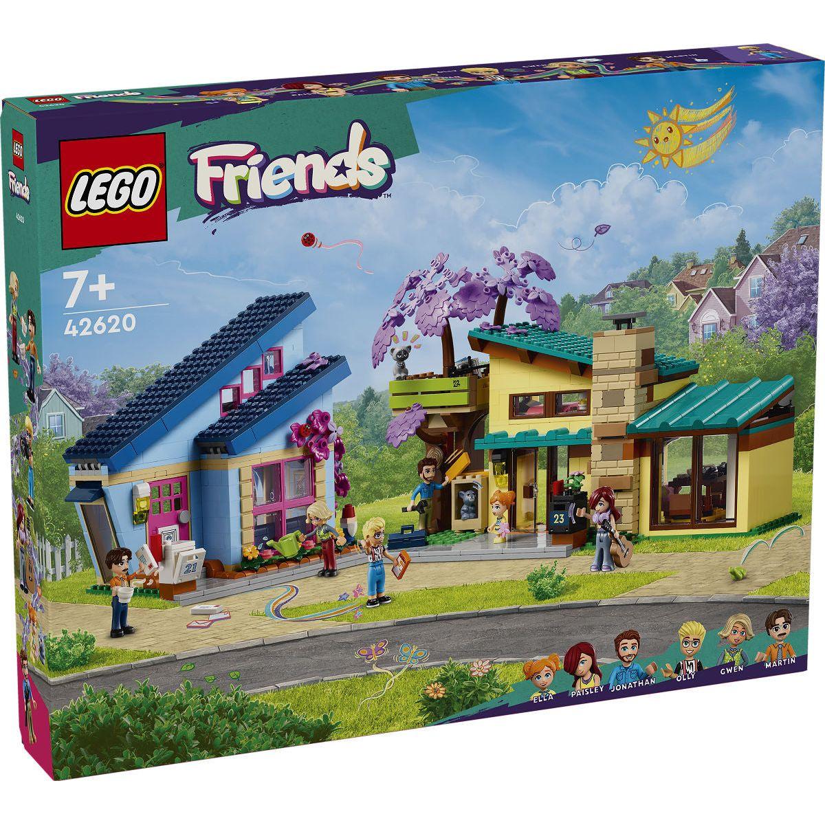 LEGO Friends Olly en Paisley's huizen