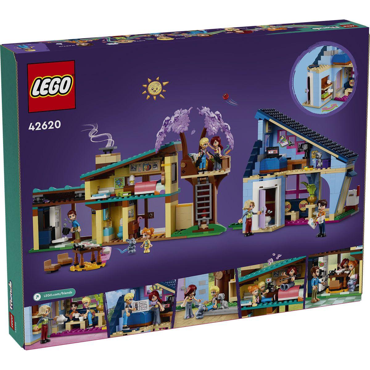 LEGO Friends Olly en Paisley's huizen