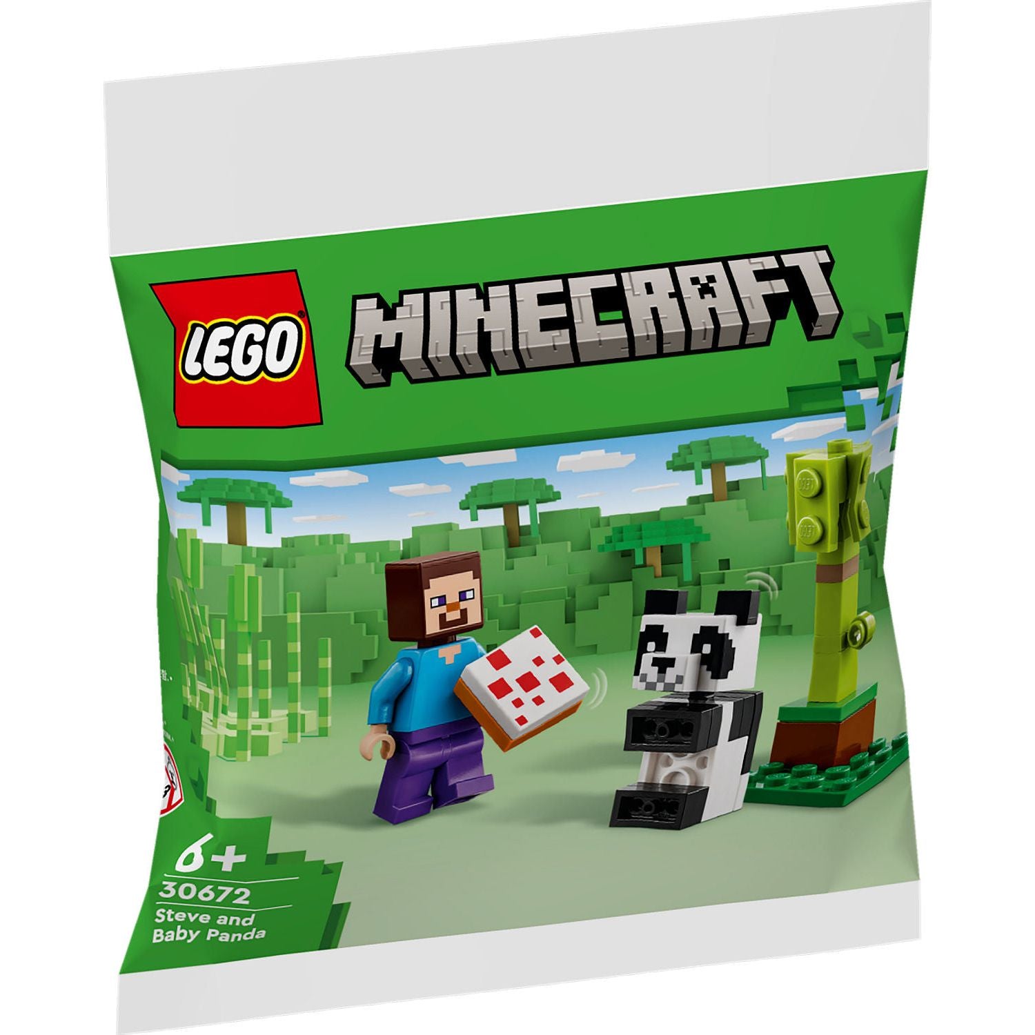 LEGO Impulse Bag - Minecraft Stene en baby panda