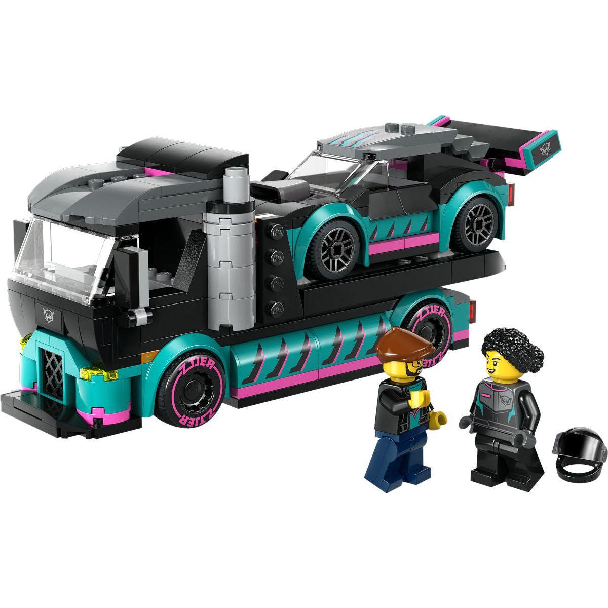 LEGO City voertuigen Raceauto en transporttruck