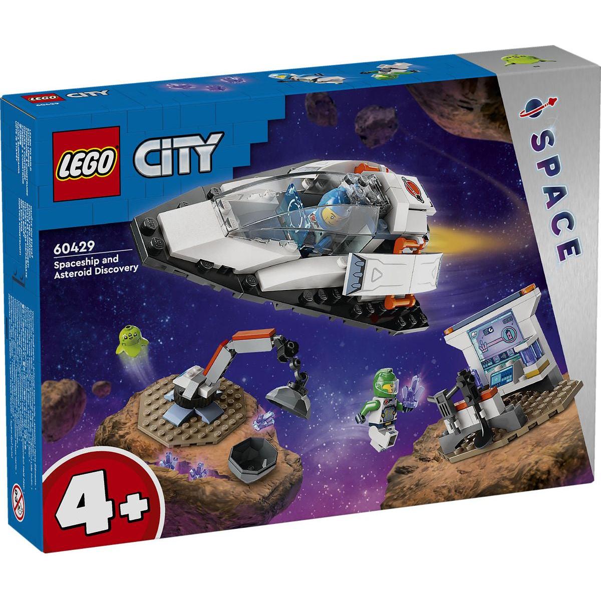 LEGO City Space Ruimteschip en ontdekking van asteroïde