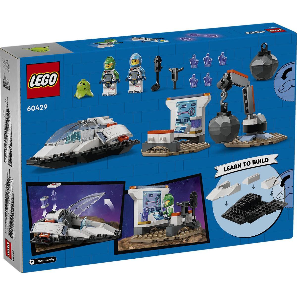 LEGO City Space Ruimteschip en ontdekking van asteroïde