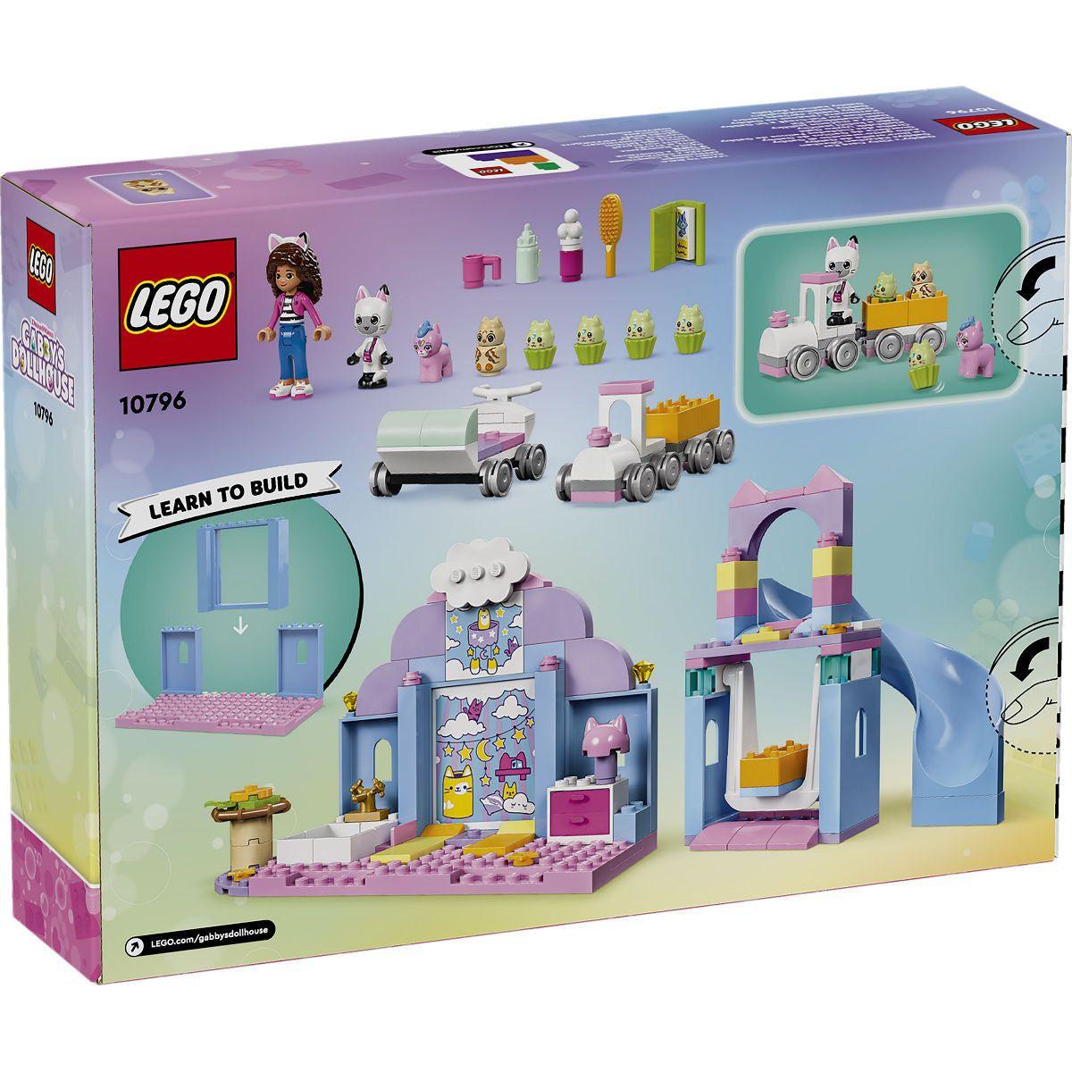 LEGO Gabby's Dollhouse Gabby's kittendagverblijf