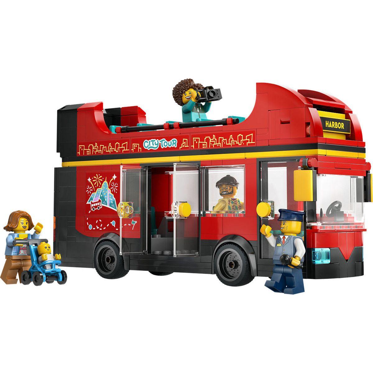 LEGO City Great Vehicles Toeristische rode dubbeldekker