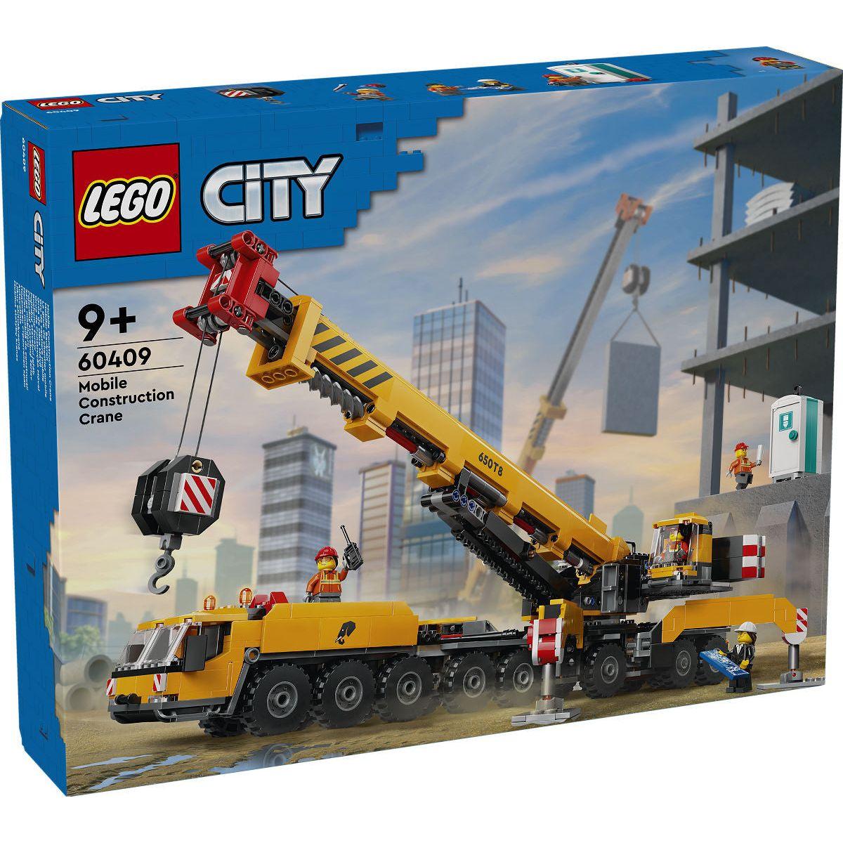 LEGO City Big Vehicles Gele mobiele bouwkraan