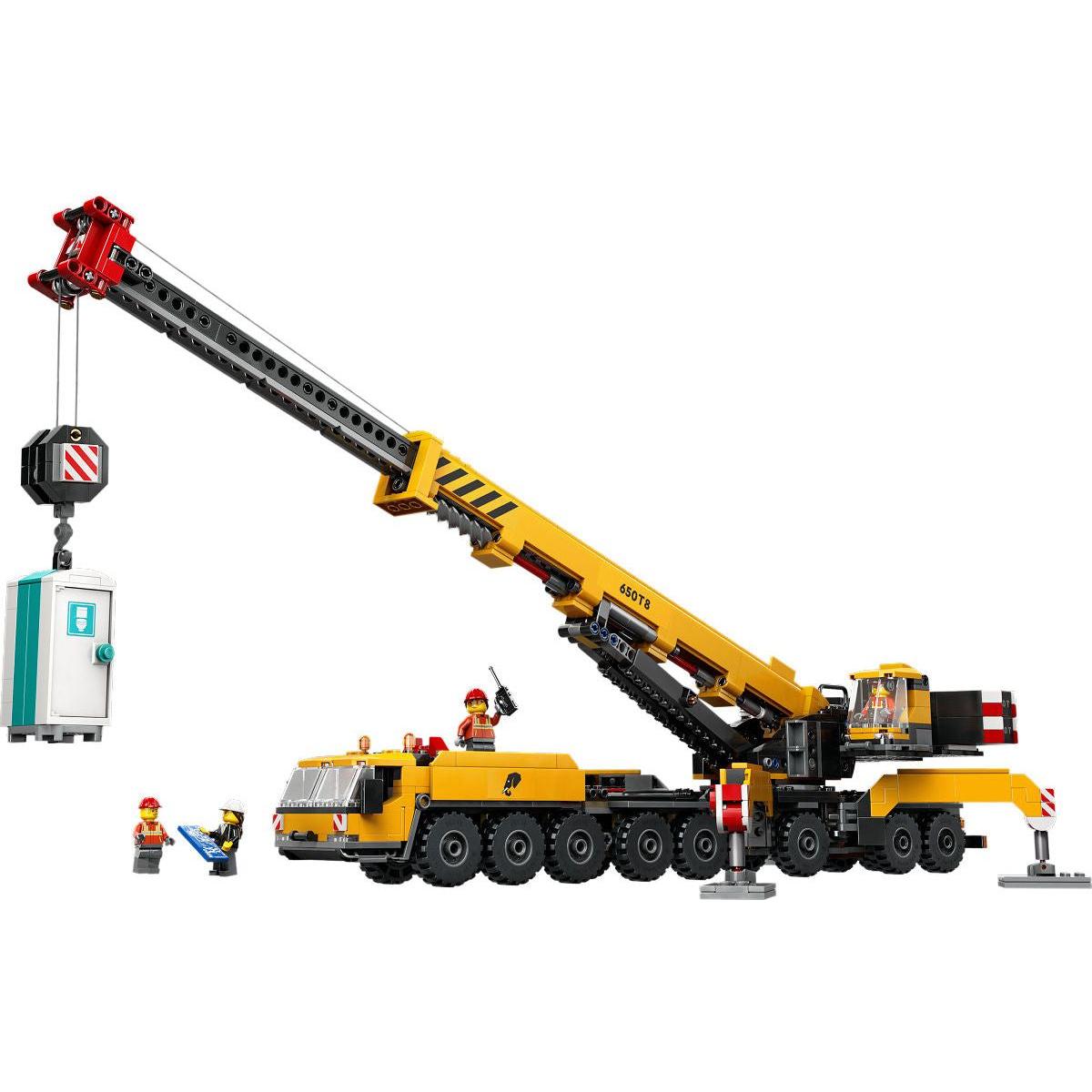 LEGO City Big Vehicles Gele mobiele bouwkraan
