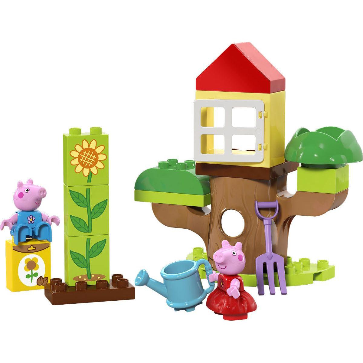 DUPLO Peppa Pig Peppa Big tuin en boomhut