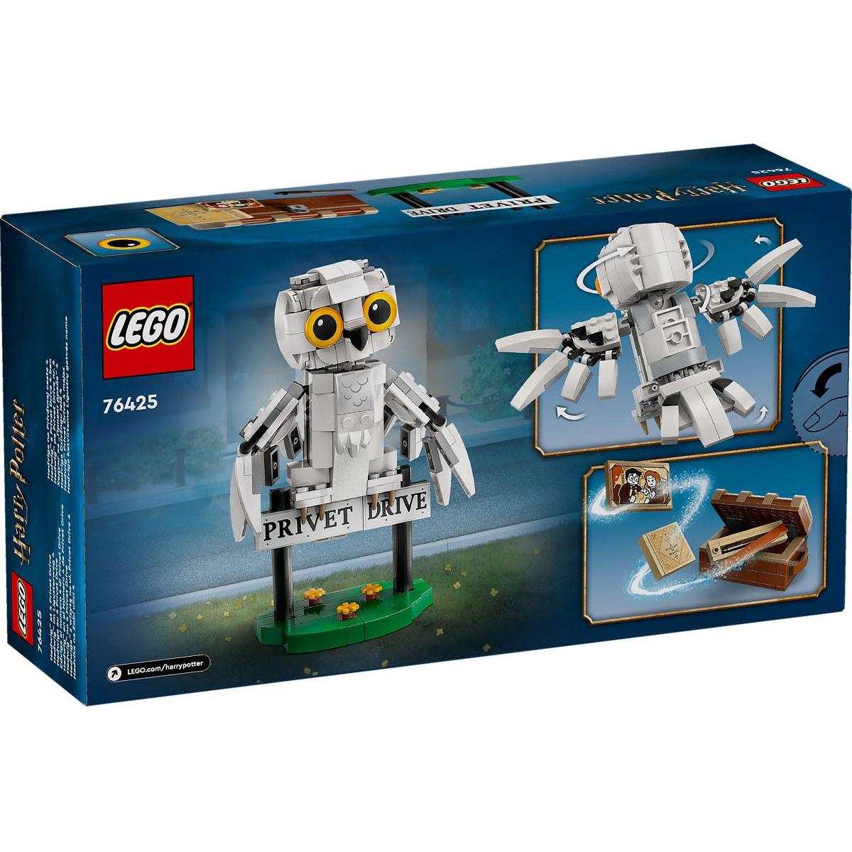 LEGO Harry Potter Hedwig bij Ligusterlaan 4