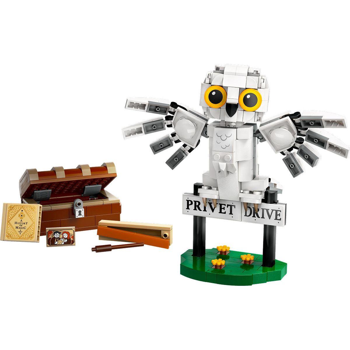 LEGO Harry Potter Hedwig bij Ligusterlaan 4