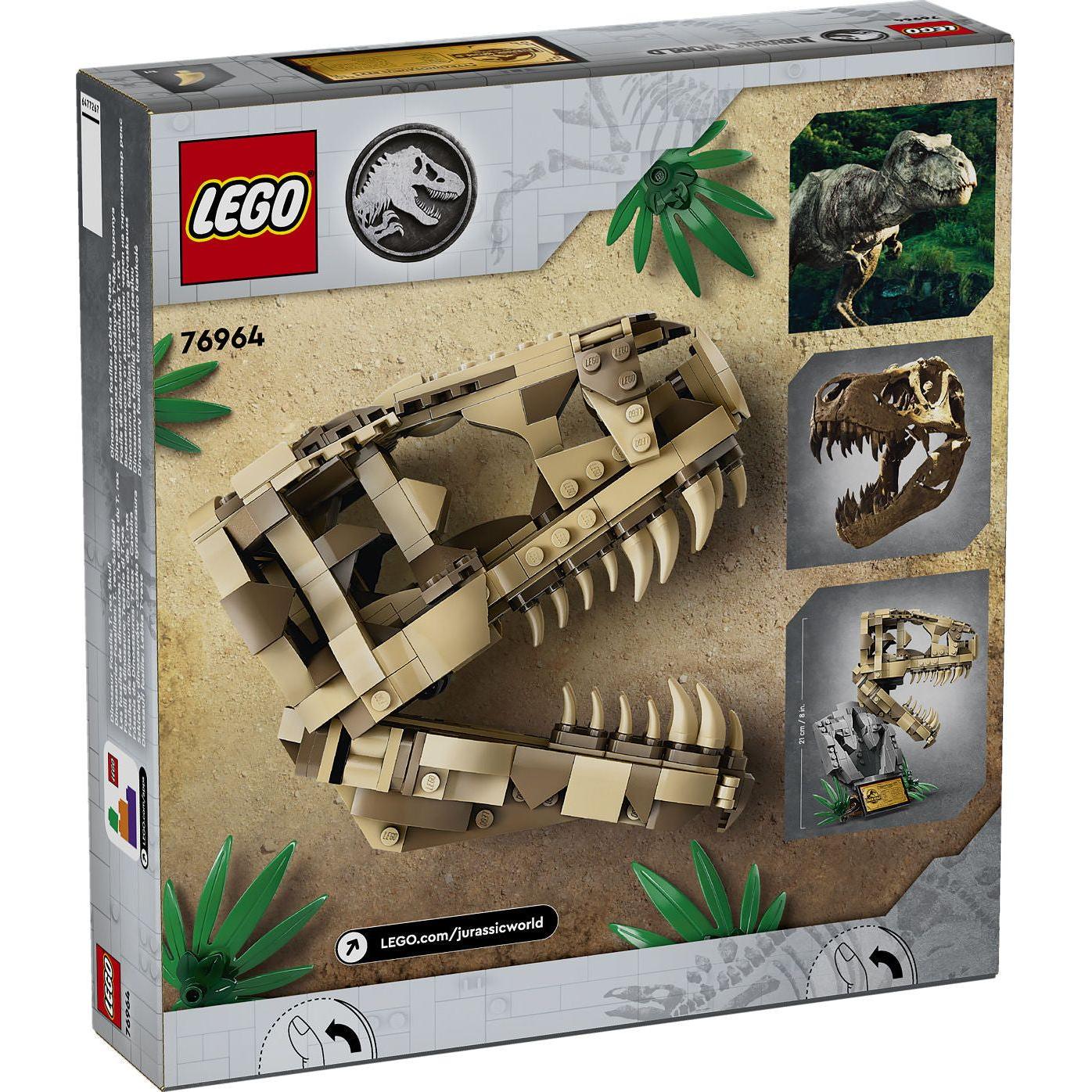 LEGO Jurassic Dinosaurusfossielen: T. rex schedel 48