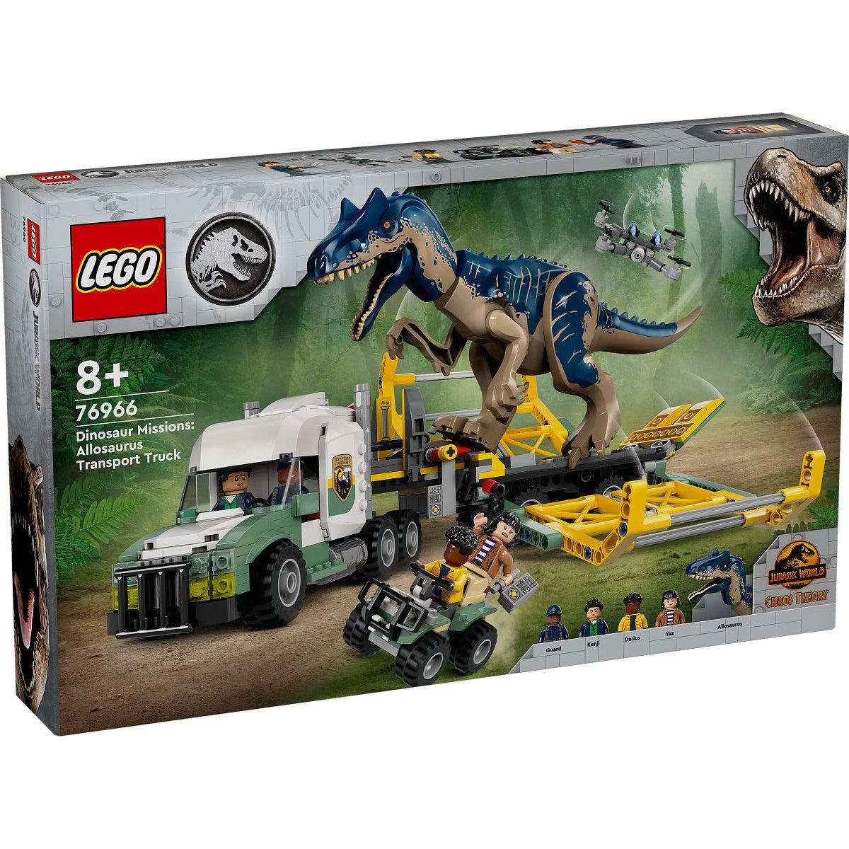 LEGO Jurassic World Dinosaurusmissies: Allosaurus transportt