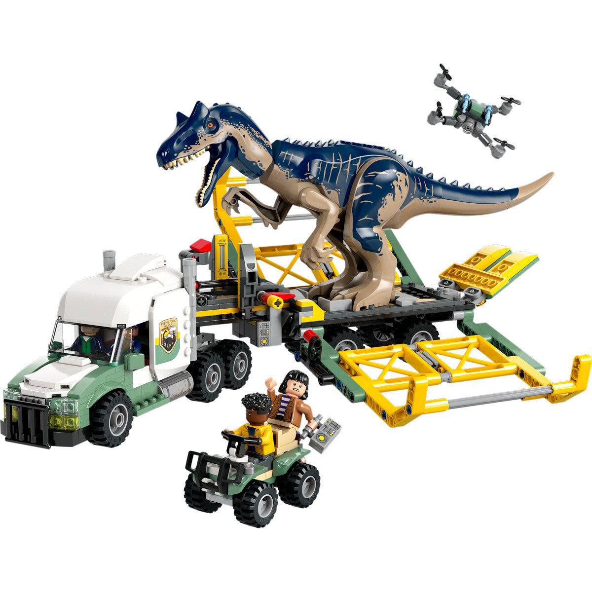 LEGO Jurassic World Dinosaurusmissies: Allosaurus transportt
