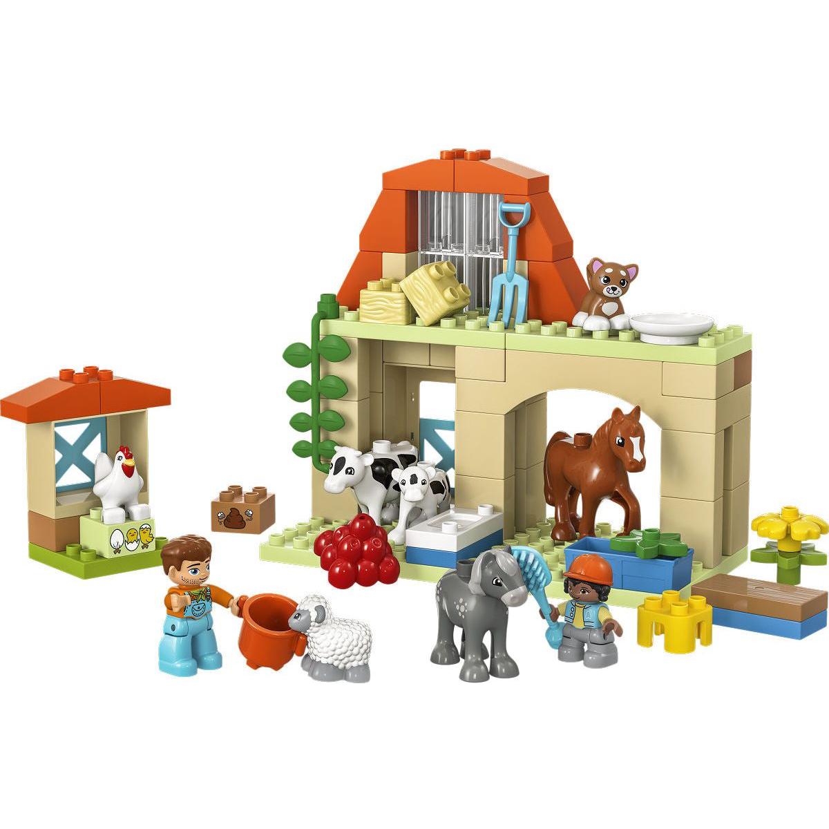 DUPLO Stad Dieren verzorgen op de boerderij
