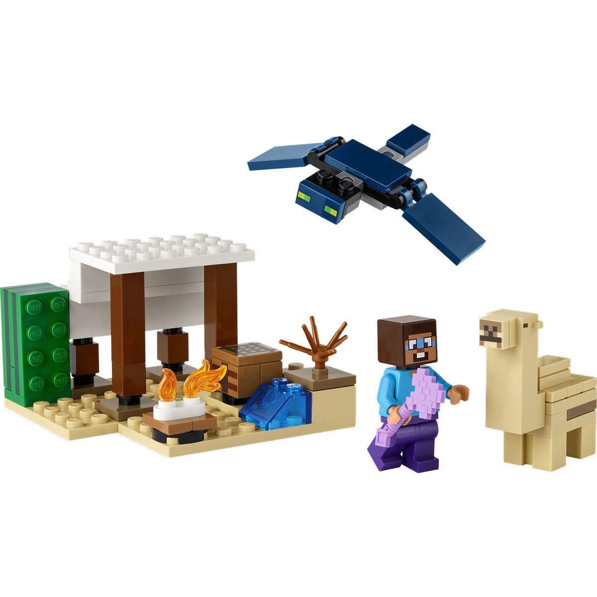 LEGO Minecraft Steve's woestijnexpeditie