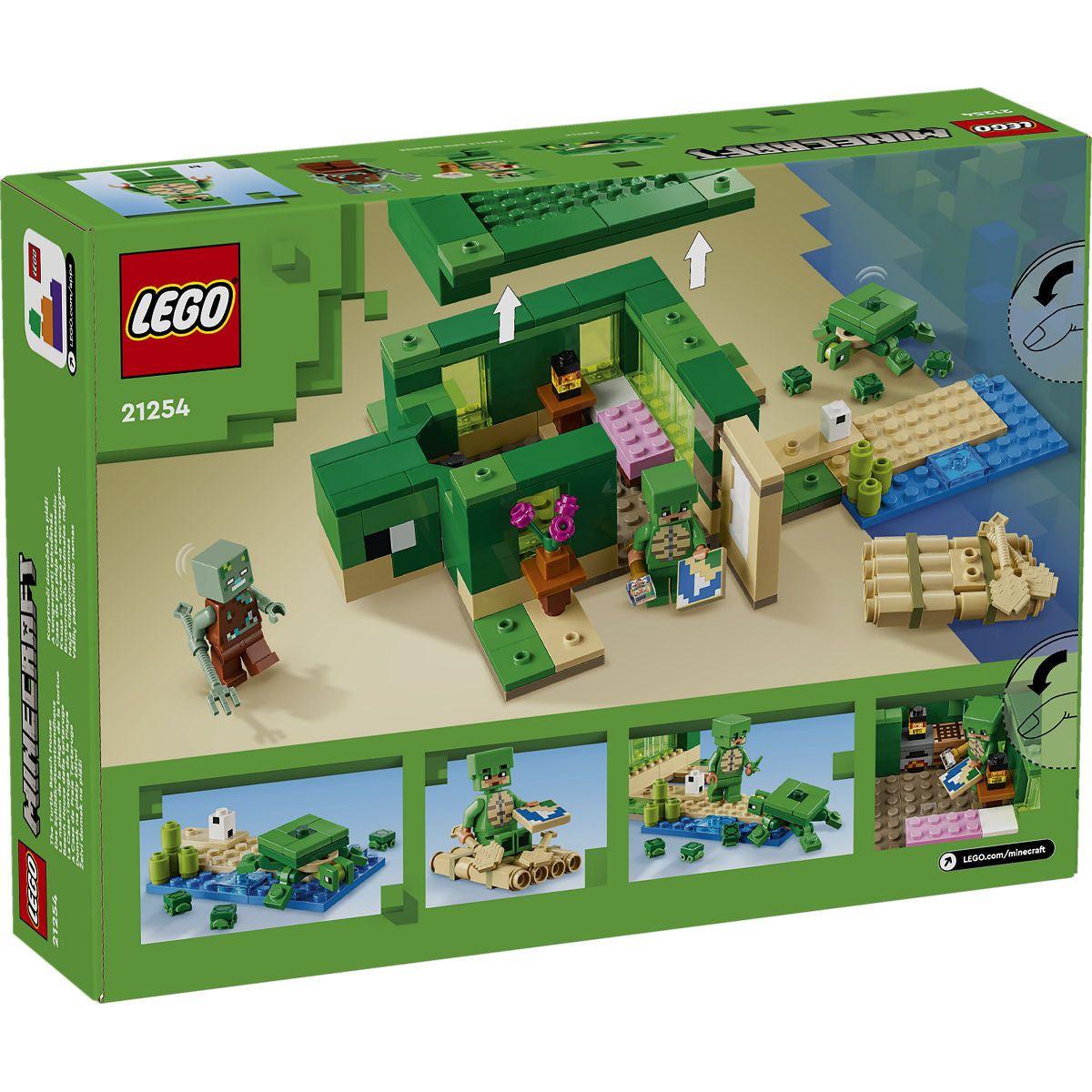 LEGO Minecraft Het schildpadstrandhuis
