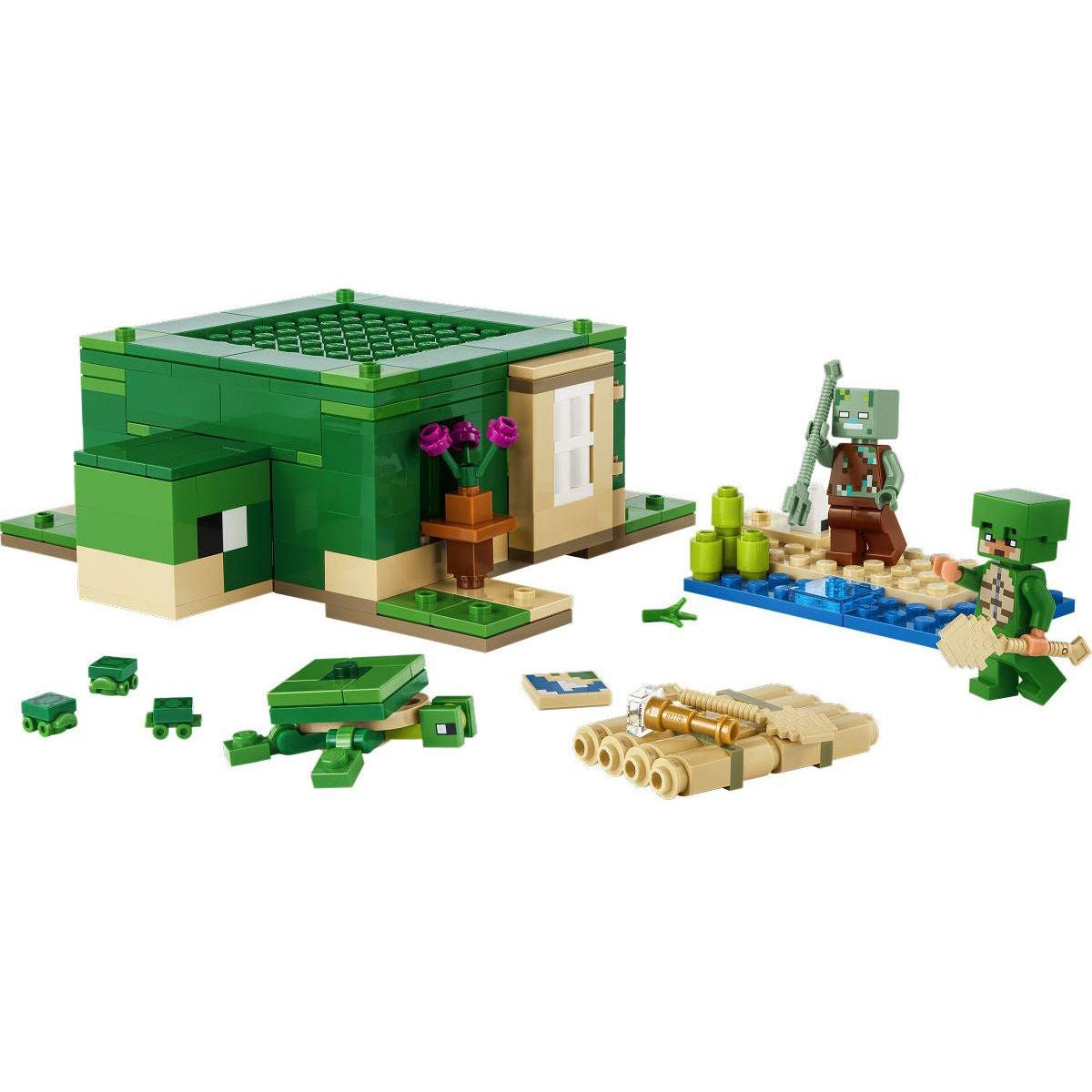 LEGO Minecraft Het schildpadstrandhuis