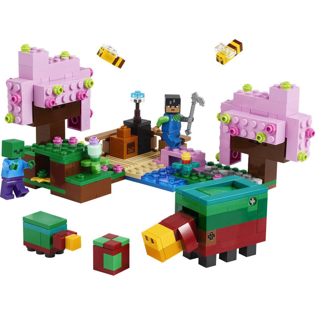 LEGO Minecraft De kersenbloesemtuin