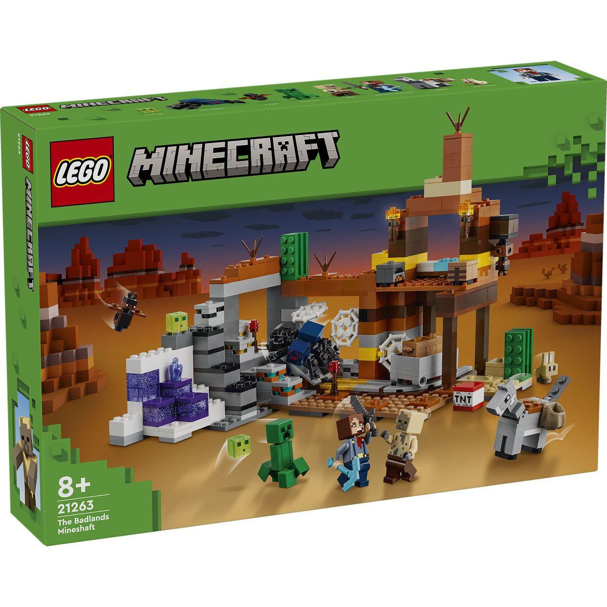 LEGO Minecraft De woestenijmijnschacht