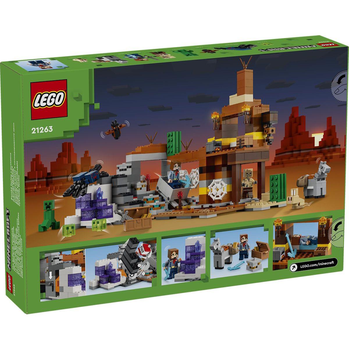 LEGO Minecraft De woestenijmijnschacht