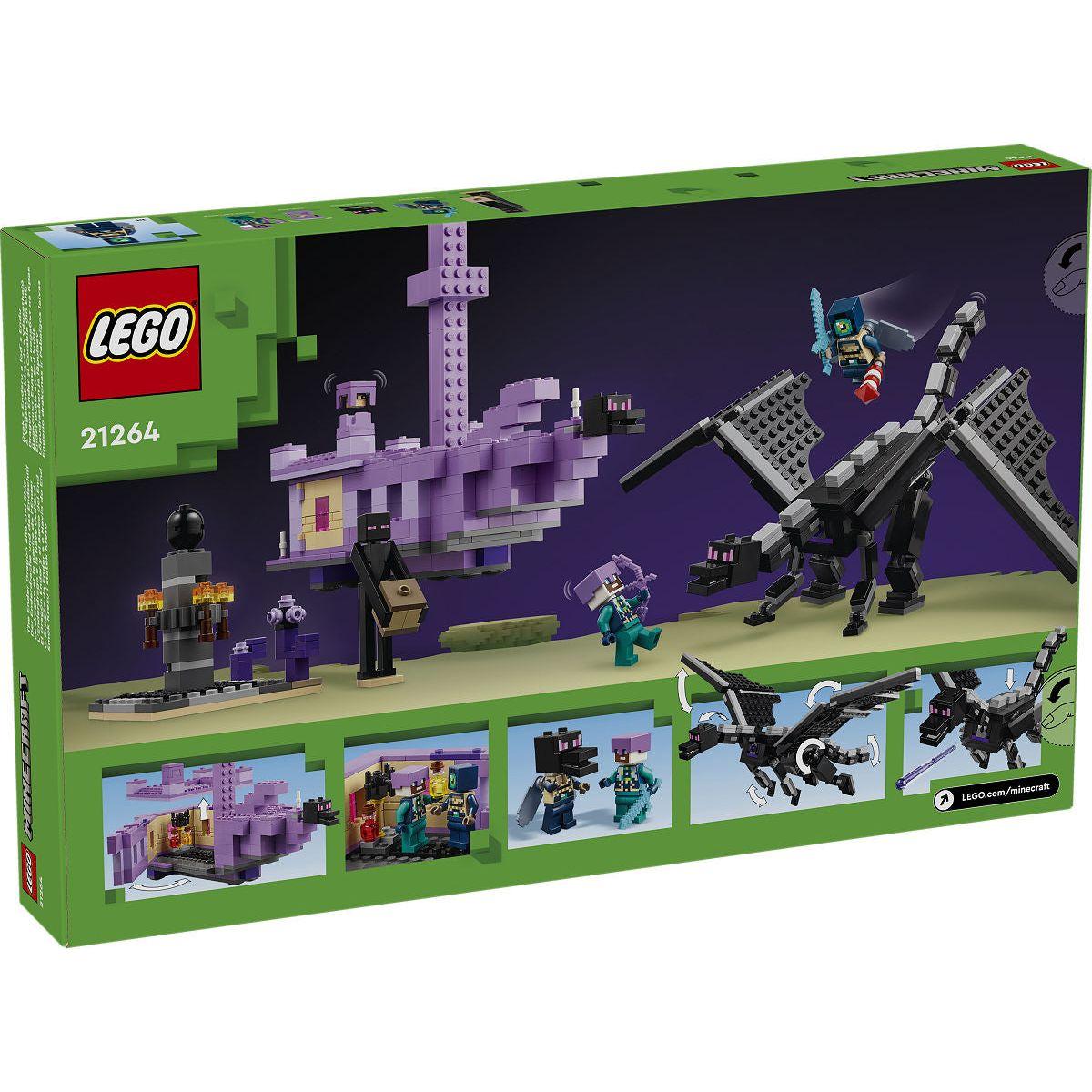 LEGO Minecraft De Enderdraak en het End-schip