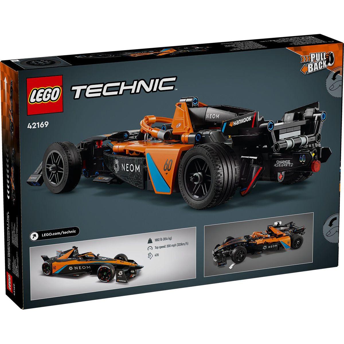 LEGO Technic NEOM McLaren Formula E racewagen