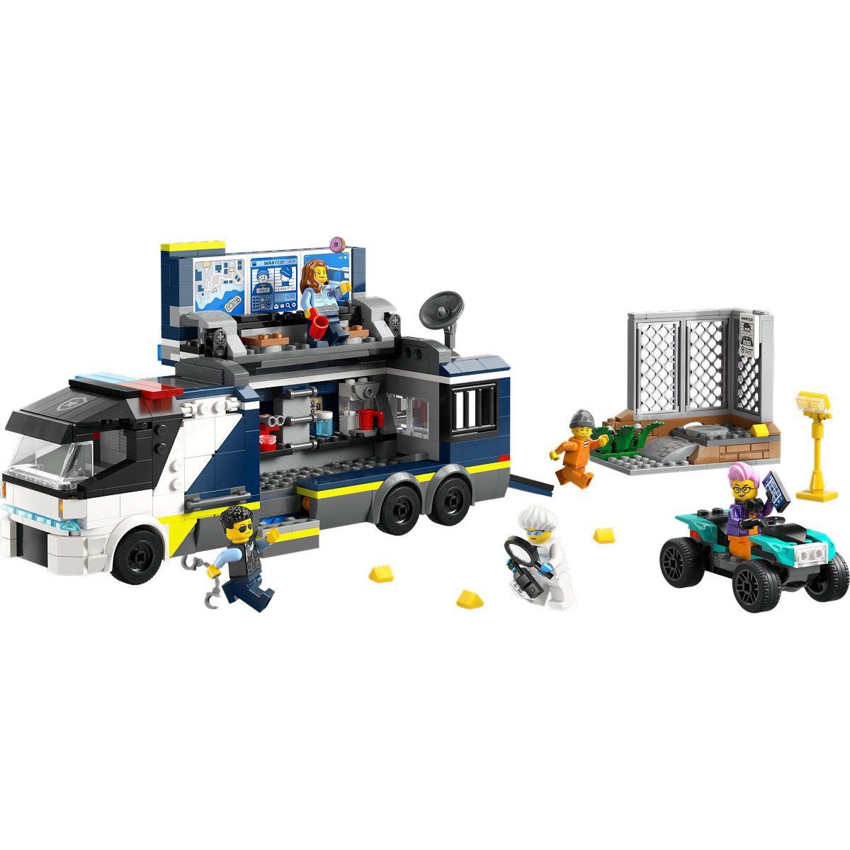 LEGO City Politie Politielaboratorium in truck