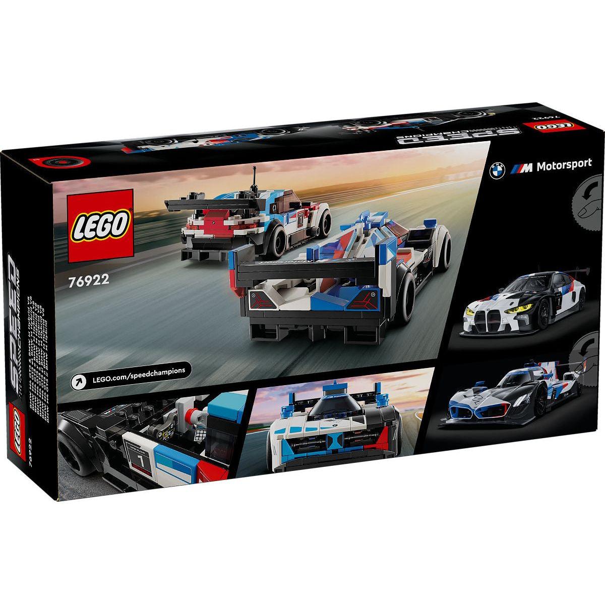 LEGO Speed Champions BMW M4 GT3 & BMW M Hybrid V8 racewagens