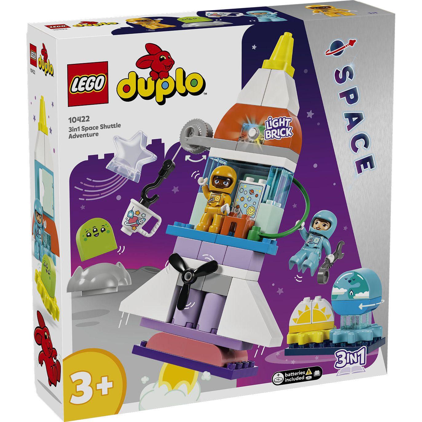 DUPLO Stad 3-in-1 ruimteavontuur
