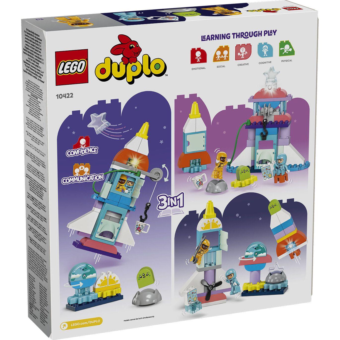DUPLO Stad 3-in-1 ruimteavontuur