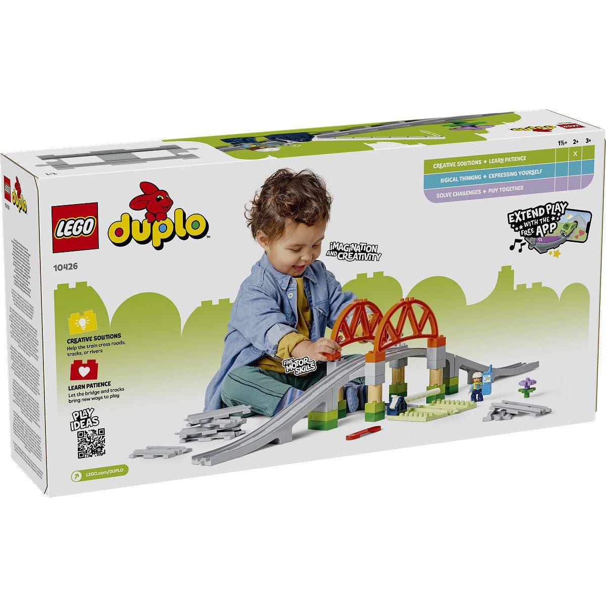 DUPLO Stad Treinbrug en rails uitbreidingsset