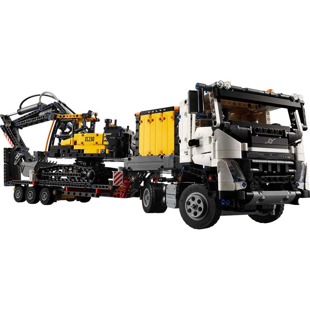 LEGO Technic Volvo FMX truck EC230 elektrische graafmachine