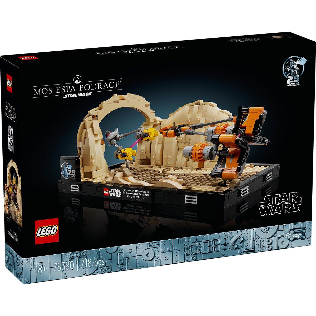 LEGO Star Wars Mos Espa Podrace diorama