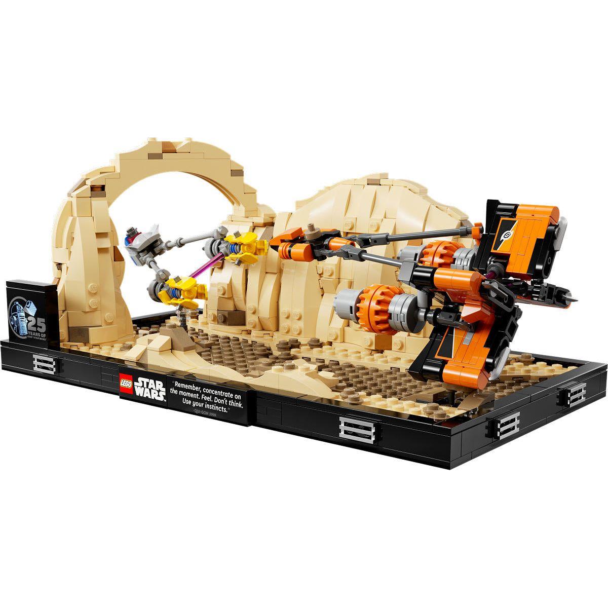 LEGO Star Wars Mos Espa Podrace diorama