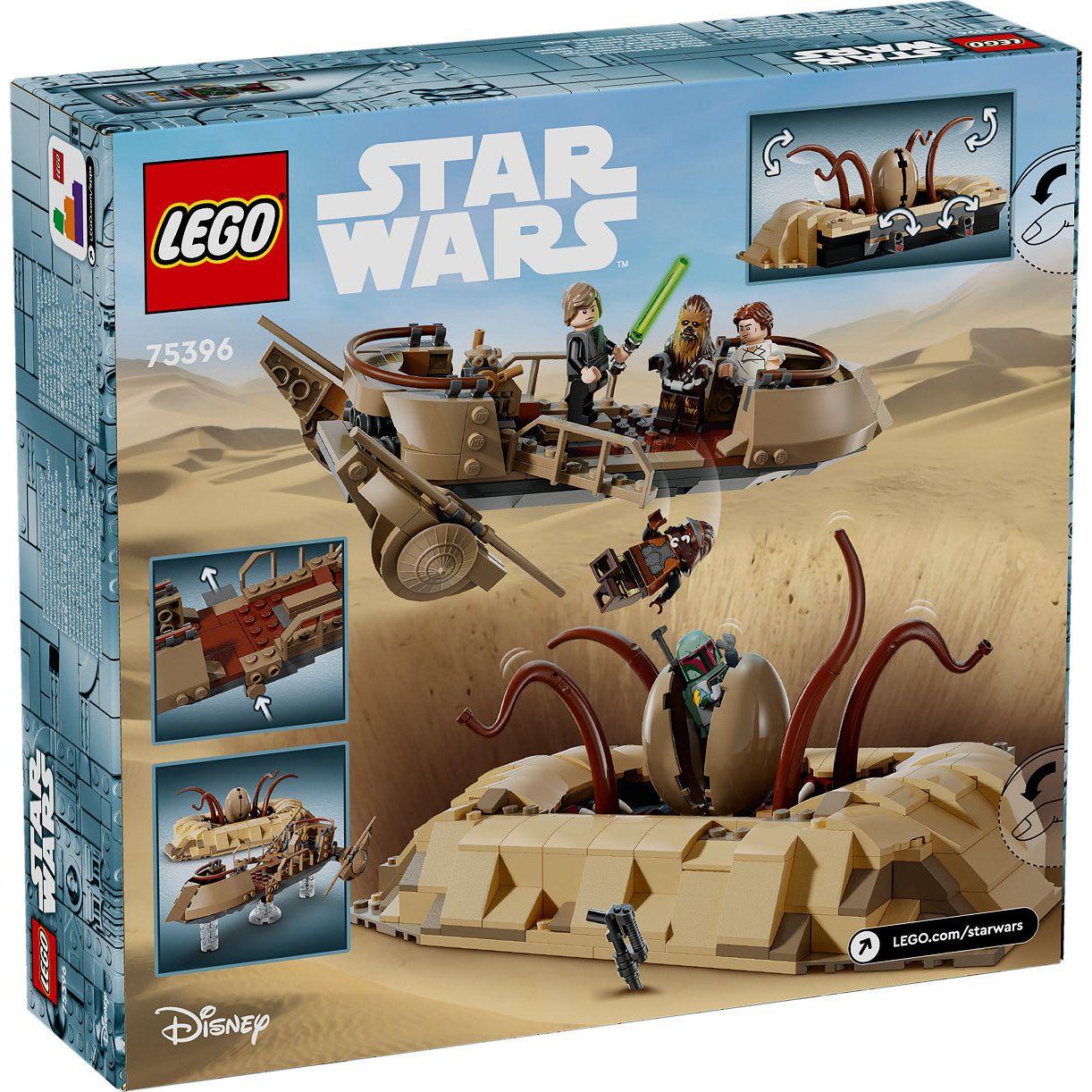 LEGO Star Wars Desert Skiff en Sarlacc-kuil