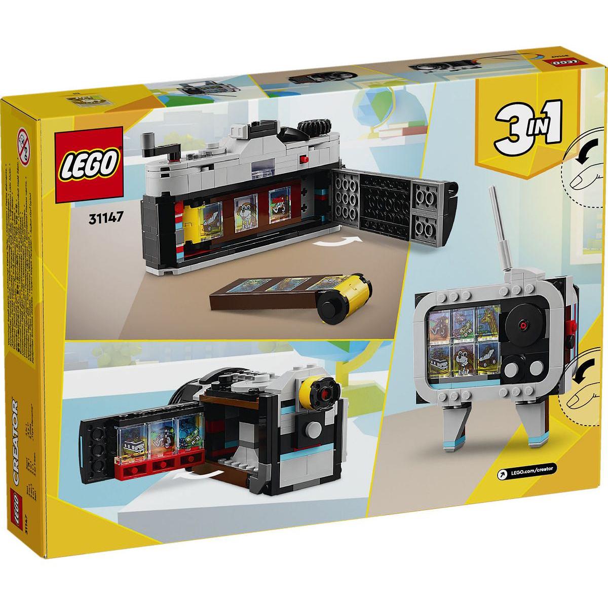 LEGO CREATOR Retro fotocamera