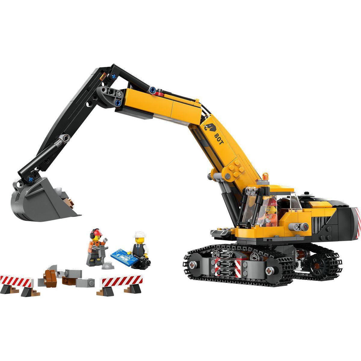 LEGO City Big Vehicles Gele graafmachine