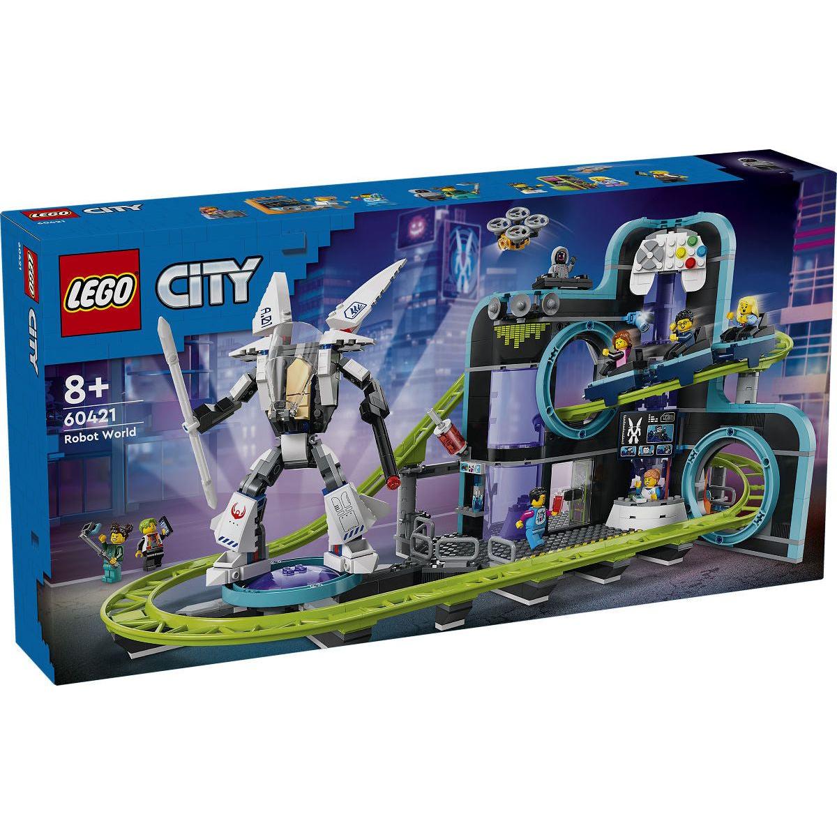 LEGO My City Achtbaan in Robotwereld