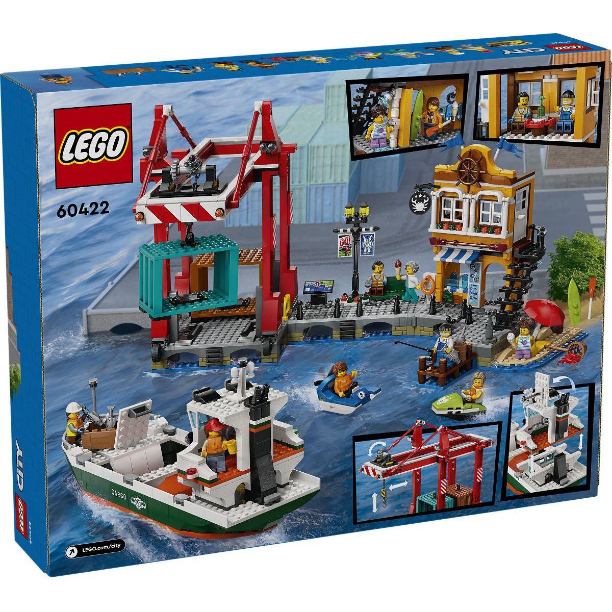 LEGO My City Haven met vrachtschip