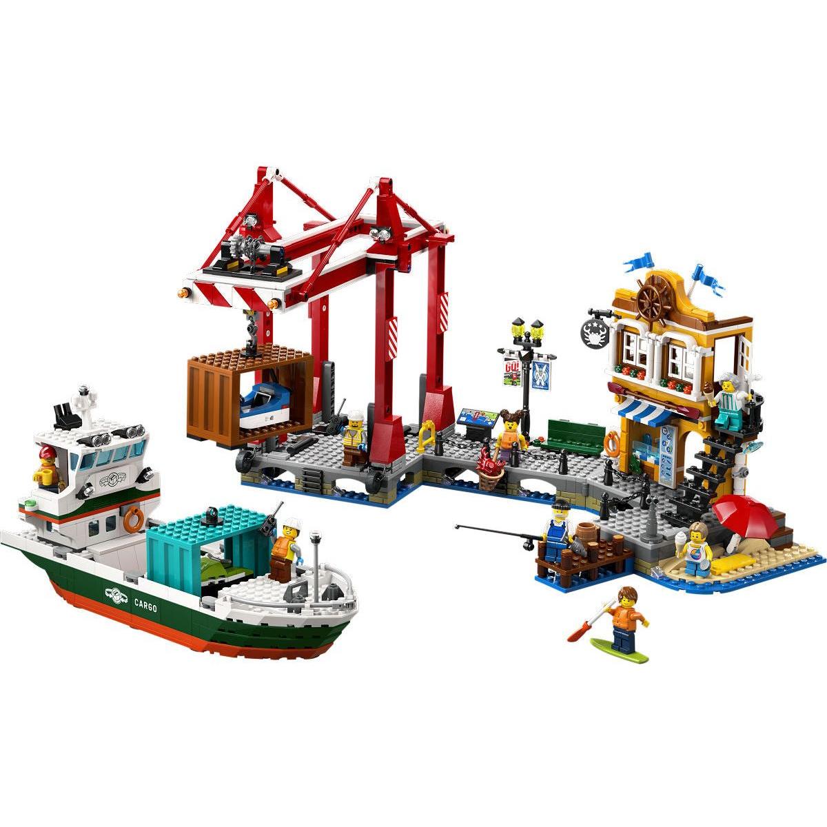LEGO My City Haven met vrachtschip