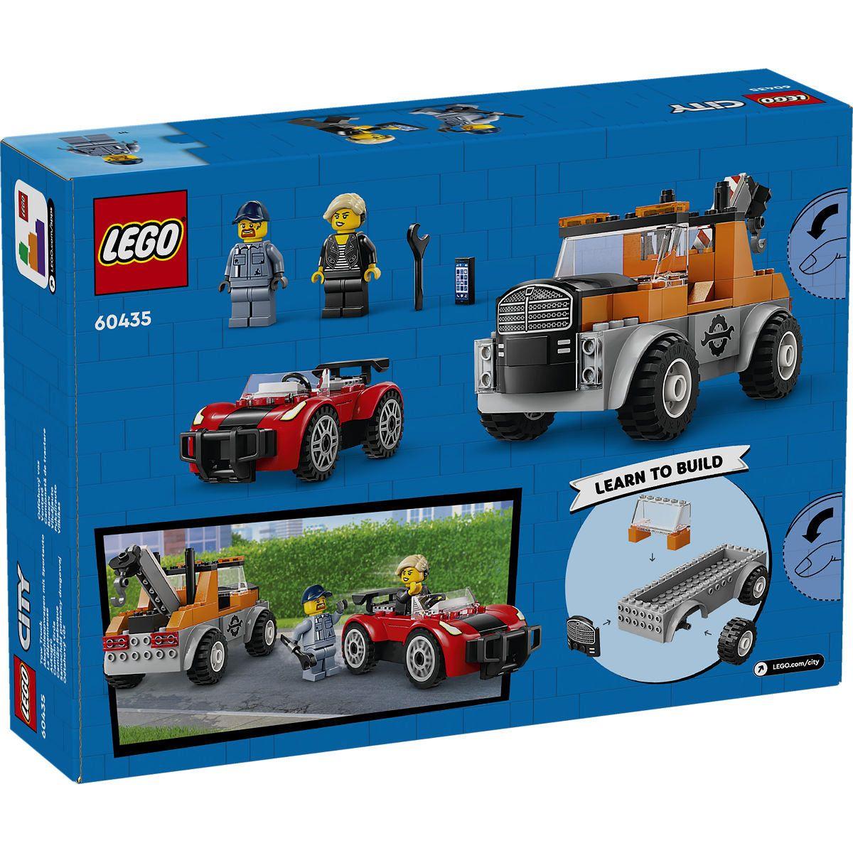 LEGO City Great Vehicles Sleepwagen en sportautoreparatie